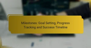 Milestones: Goal Setting, Progress Tracking and Success Timeline